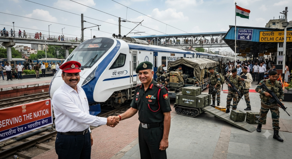 indian railway and indian army