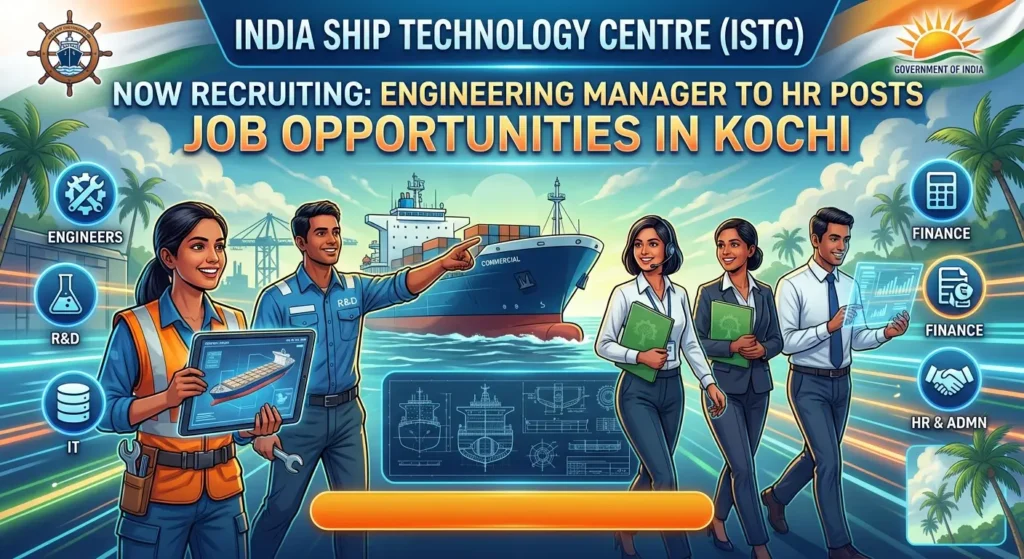 job opportunity at India Ship Technology Centre